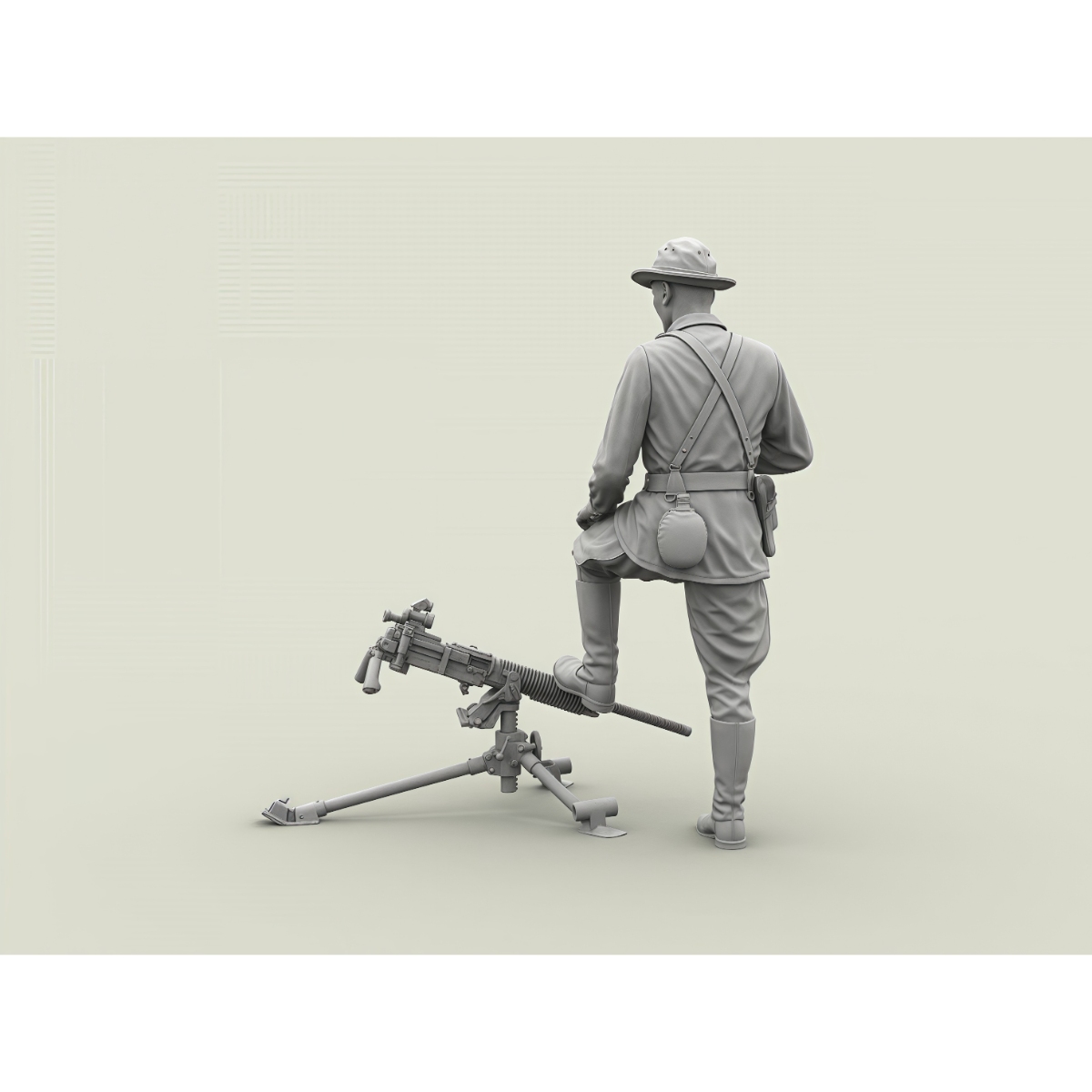 Model Kit Weapons - 1/35 scale resin unpainted model kit,
