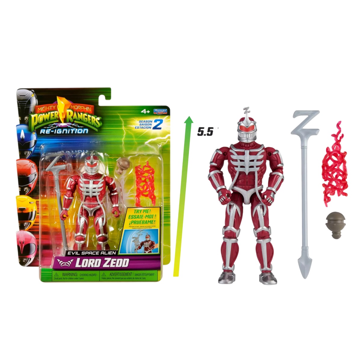 Model Kit Power Rangers - 2026 New Playmates Lord Zedd Action
