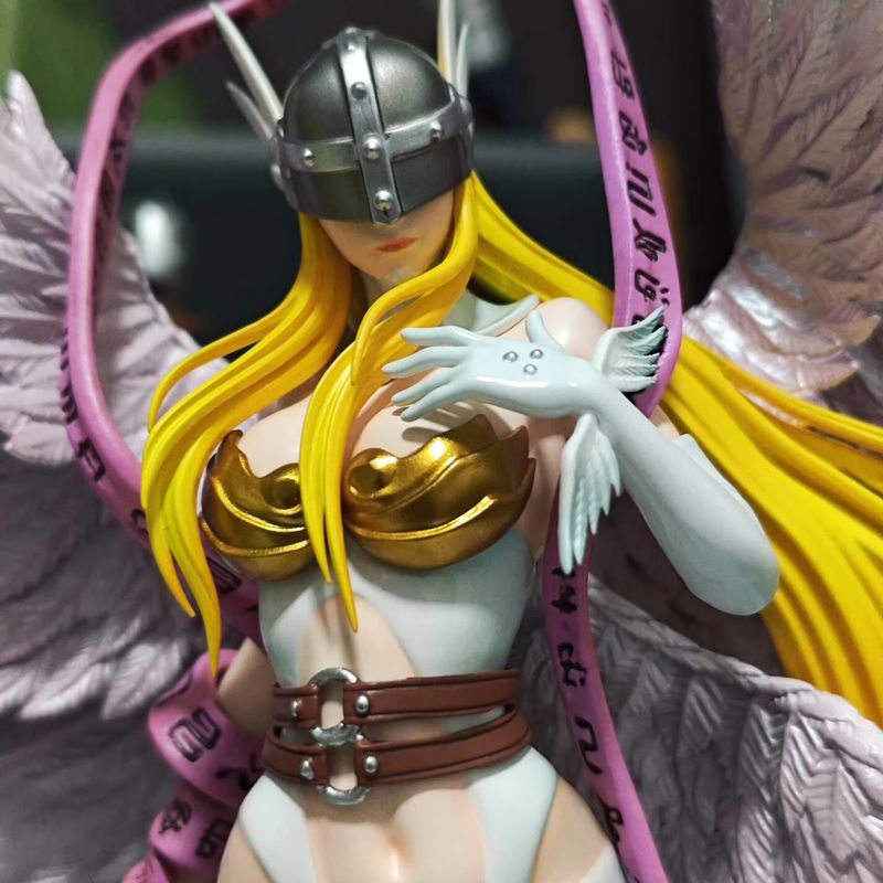 Model Kit Wargreymon - In-Stock Digimon Angewomon Figure Anime Collectible