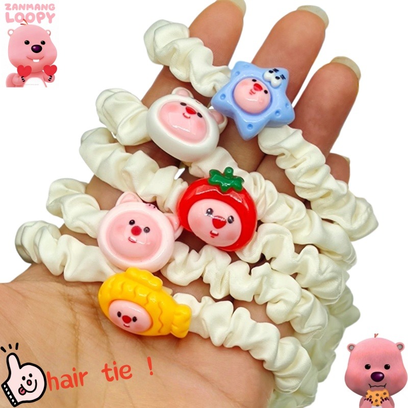 Model Kit For Girls - Cute Cartoon Loopy Fashion Hair Tie