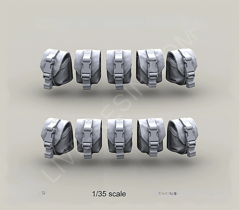 1:35 Die Cast Resin Figure Mod - Model Kit Weapons ulasan dan harga