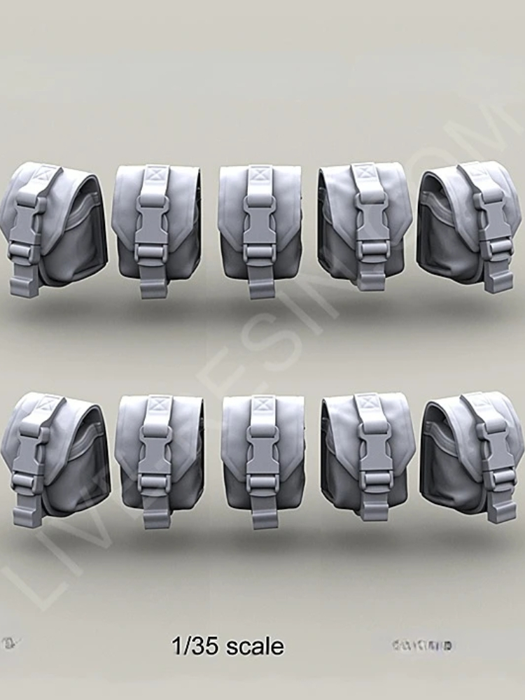 1:35 Die Cast Resin Figure Mod - Model Kit Weapons ulasan dan harga