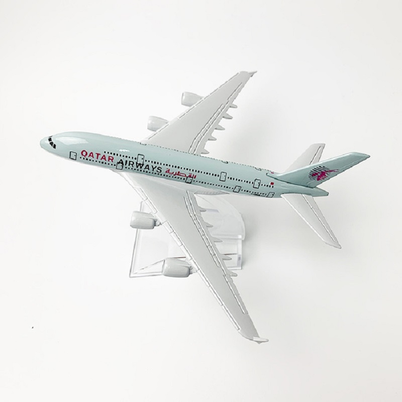 16cm 1/400 Scale Qatar Airways - Model Kit Aircraft ulasan dan harga