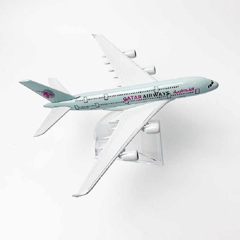 16cm 1/400 Scale Qatar Airways - Model Kit Aircraft ulasan dan harga