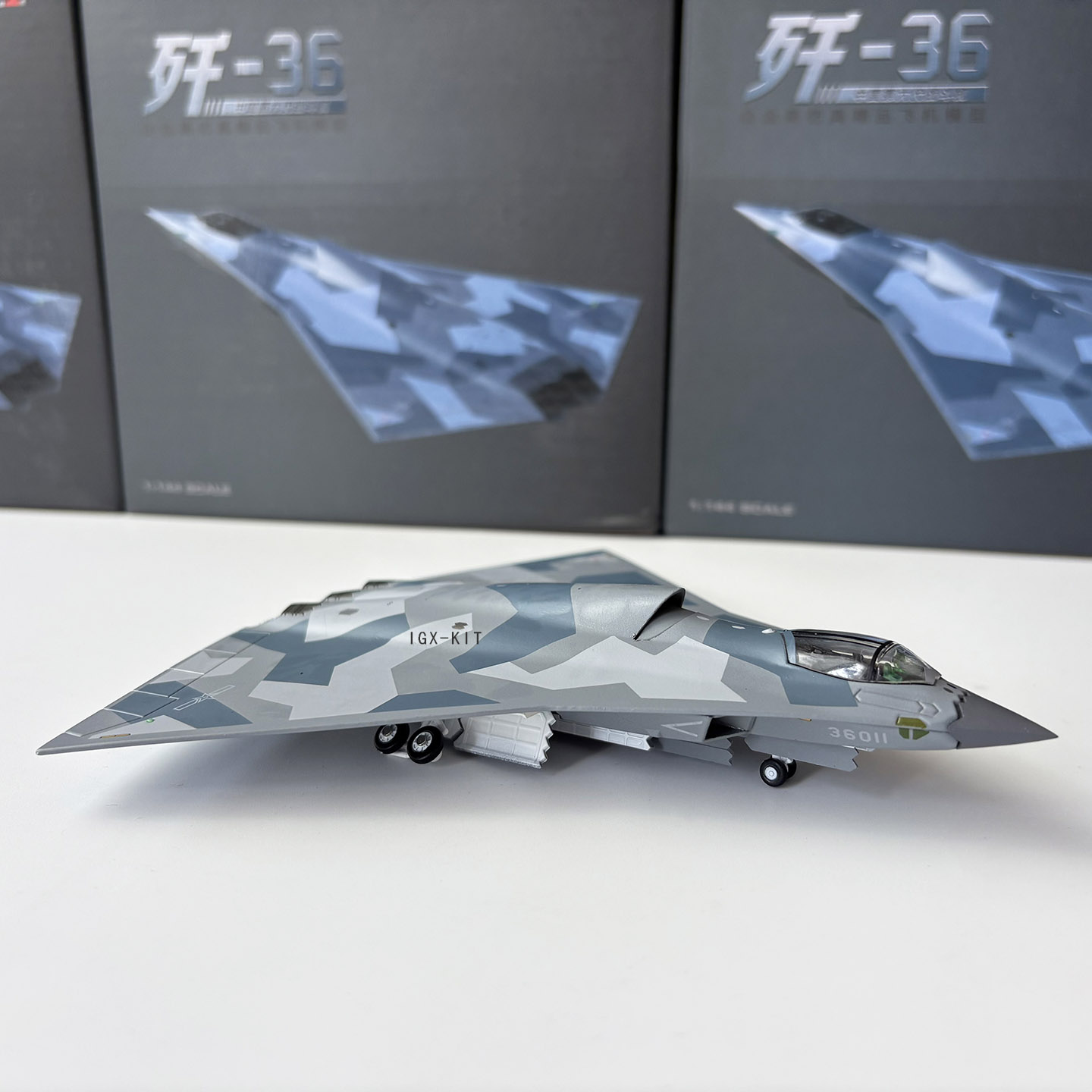 1/144 J-36 Chinese 6th Generat - Model Kit Aircraft ulasan dan harga