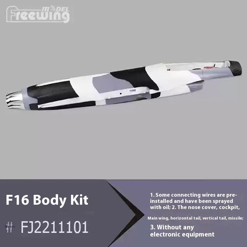 Freewing 70mm F16 Camouflage P - Model Kit F16 ulasan dan harga