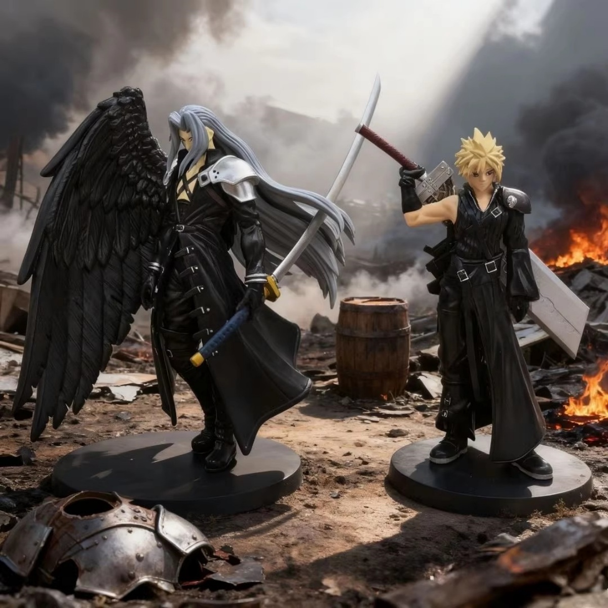 Anime Fighting Game Action Fig - Model Kit Final Fantasy ulasan dan harga