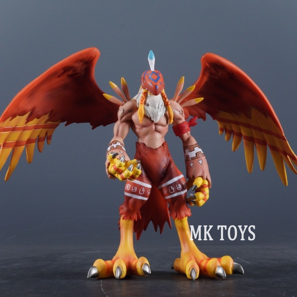 18cm Anime Digimon Adventure F - Model Kit Wargreymon ulasan dan harga