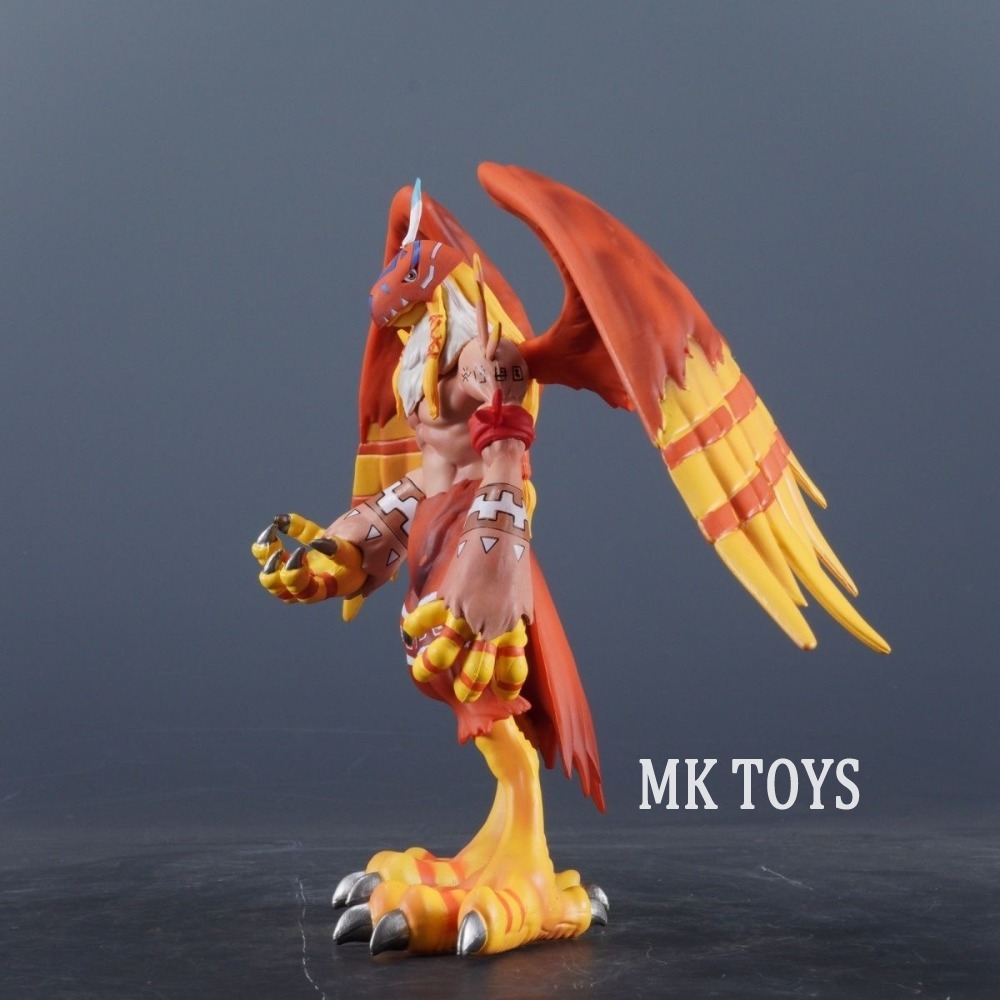 18cm Anime Digimon Adventure F - Model Kit Wargreymon ulasan dan harga