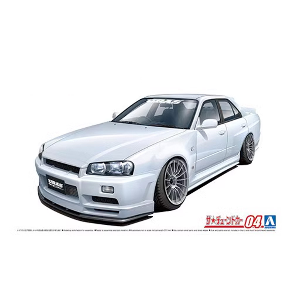 Aoshima 05534 1/24 Scale Skyli - Model Kit Nissan Skyline ulasan dan harga