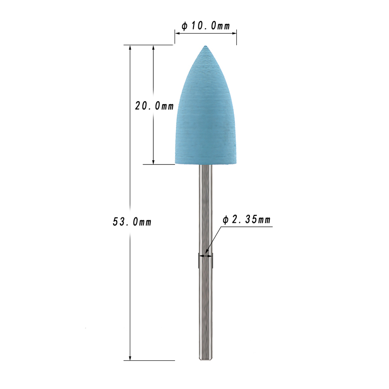 5Pcs/Set Silicone Nail Drill B - Sanding Stick Set ulasan dan harga