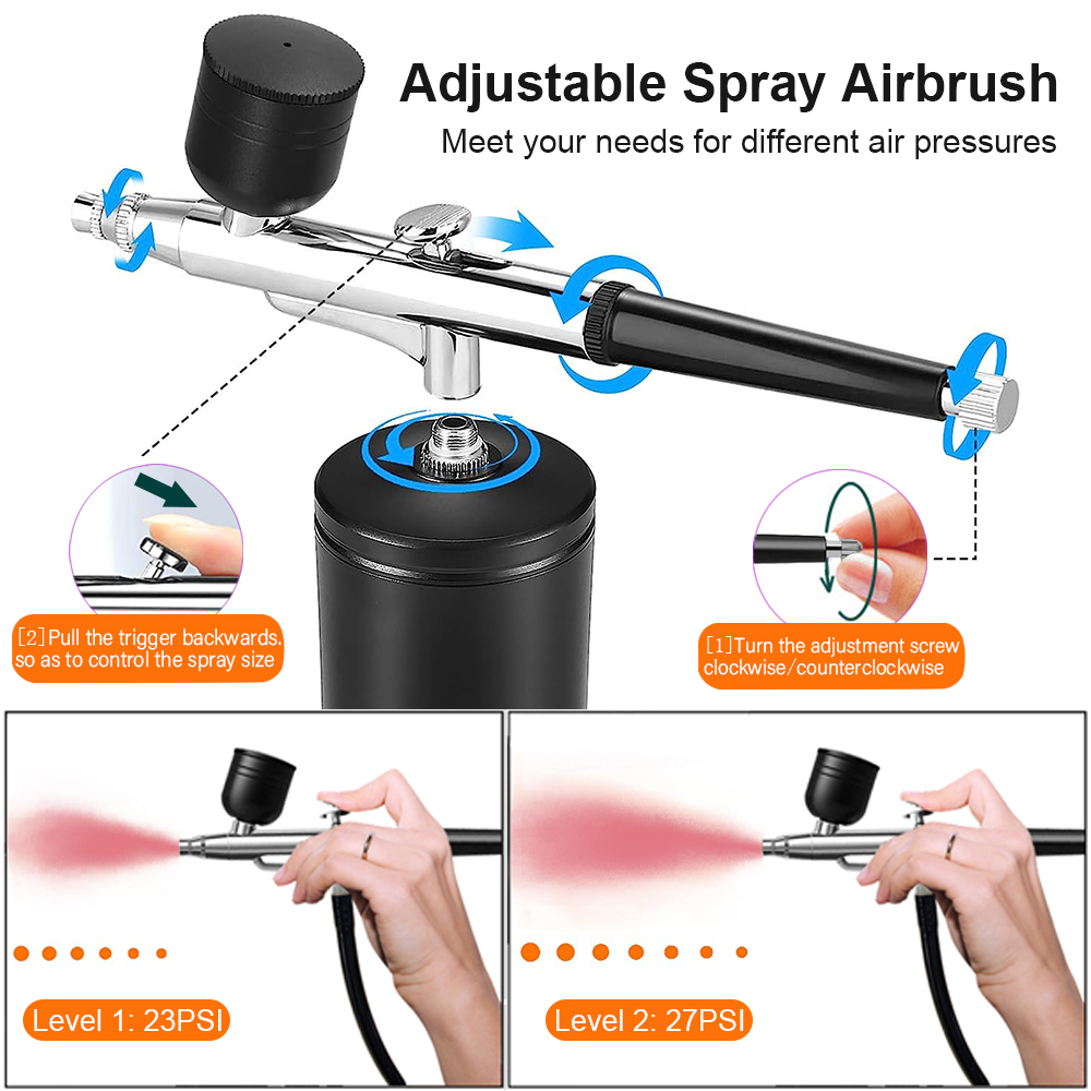 Airbrush Painting Airbrush wit - Model Kit Weapons ulasan dan harga
