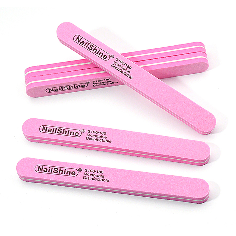 100 Pcs Pink Nail Files Gel Cu - Sanding Stick Set ulasan dan harga