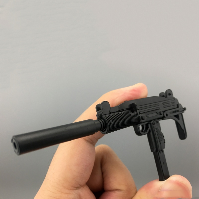 1/6 Scale Uzi Assembly Plastic - Model Kit Weapons ulasan dan harga
