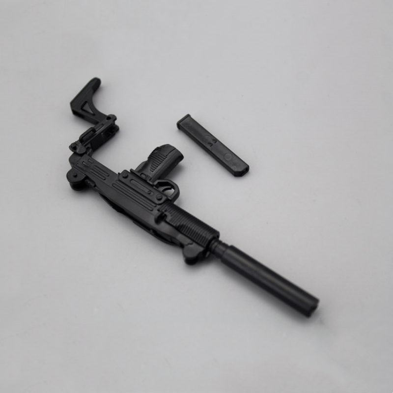 1/6 Scale Uzi Assembly Plastic - Model Kit Weapons ulasan dan harga