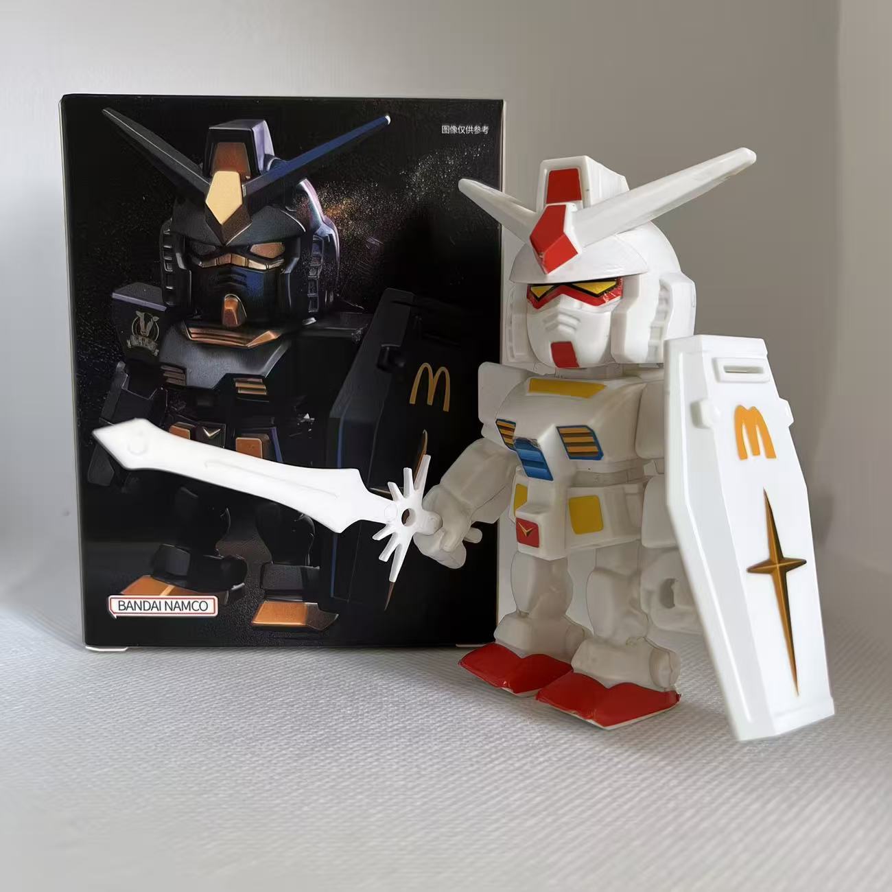 Mcdonald Gundam Figuur Qmsv Rx - Model Kit Robot ulasan dan harga