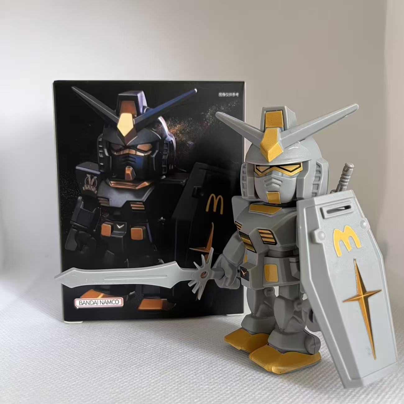 Mcdonald Gundam Figuur Qmsv Rx - Model Kit Robot ulasan dan harga