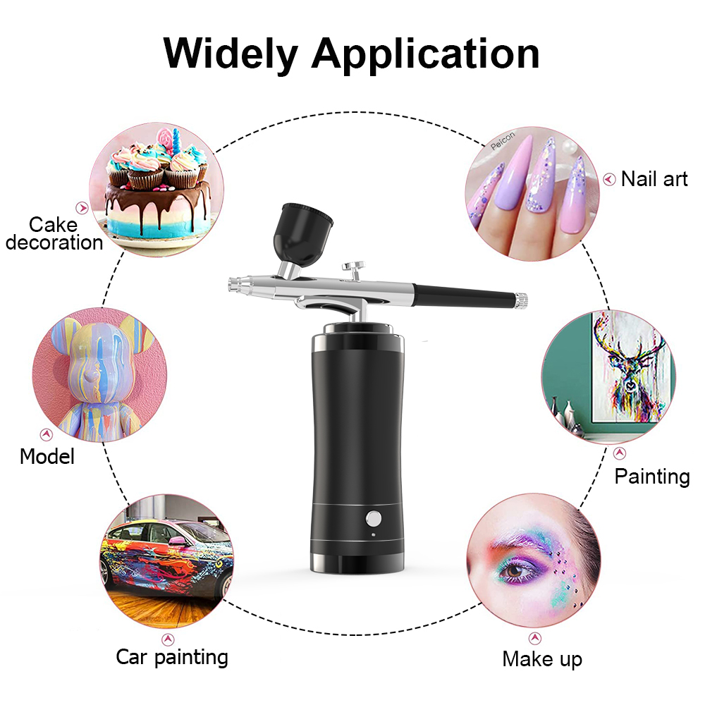 Airbrush Cordless Airbrush Kit - Model Kit Weapons ulasan dan harga