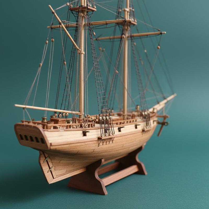 Wooden Ship Model Kit - DIY Sa - Model Kit U Boat ulasan dan harga