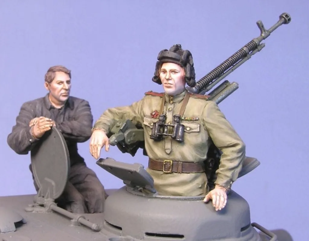 1/35 Resin Figure Model Buildi - Model Kit Weapons ulasan dan harga