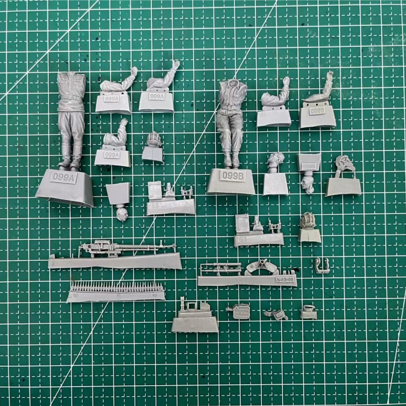 1/35 Resin Figure Model Buildi - Model Kit Weapons ulasan dan harga