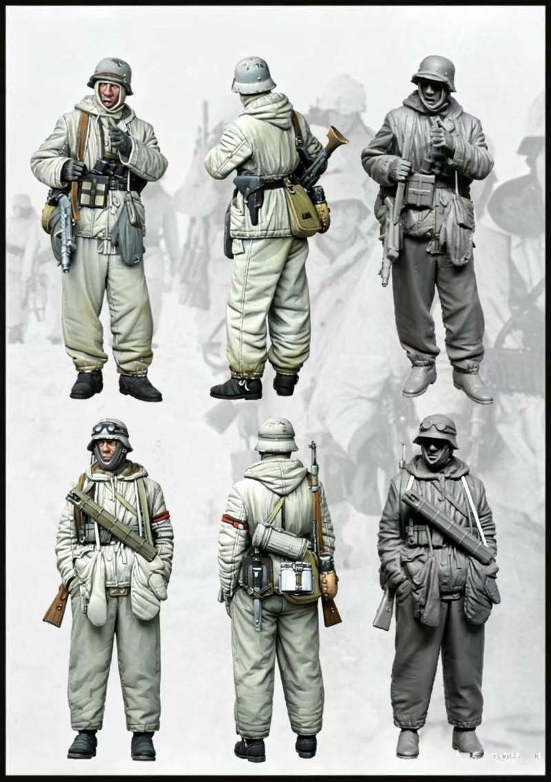 1/35 Scale Die Cast Resin Figu - Model Kit Weapons ulasan dan harga