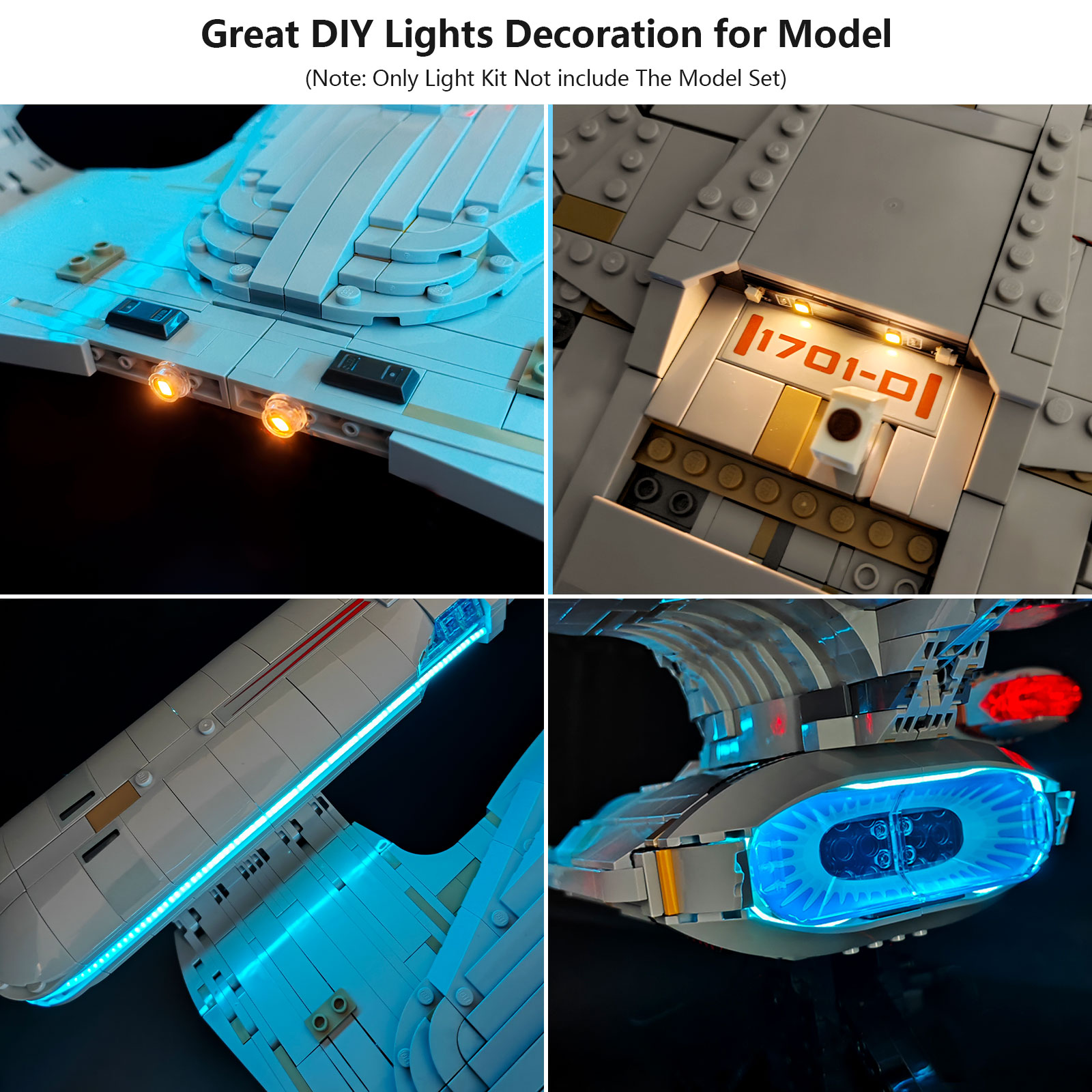 LYBMTWF LED Lighting Kit for L - Model Kit Ikaruga ulasan dan harga