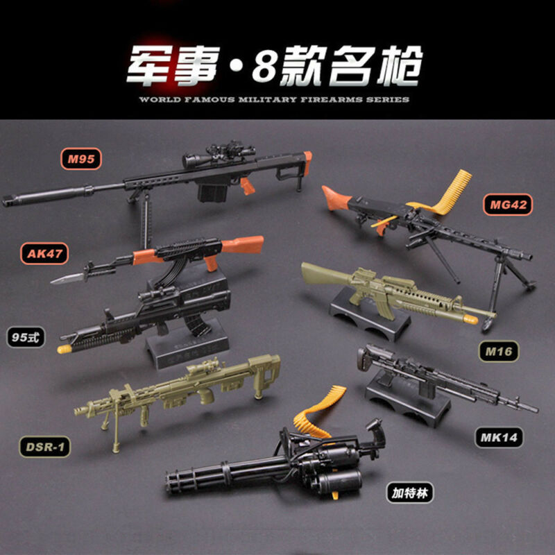 1:6 Scale Toy Mini  Gun Model  - Model Kit Weapons ulasan dan harga