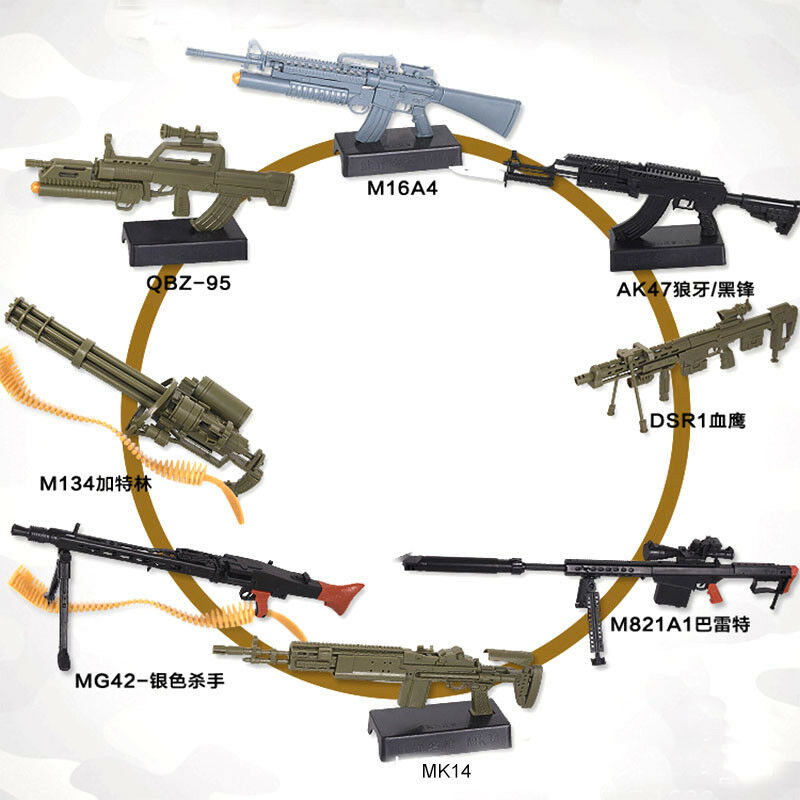 1:6 Scale Toy Mini  Gun Model  - Model Kit Weapons ulasan dan harga