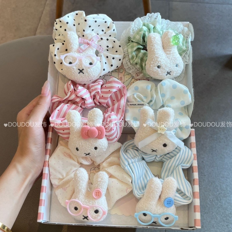 New Miffy Cute Hair Tie Large  - Model Kit For Girls ulasan dan harga