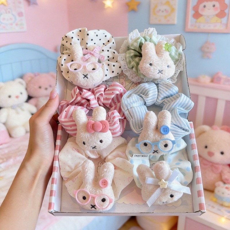 New Miffy Cute Hair Tie Large  - Model Kit For Girls ulasan dan harga