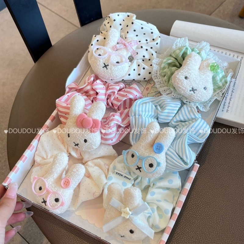New Miffy Cute Hair Tie Large  - Model Kit For Girls ulasan dan harga