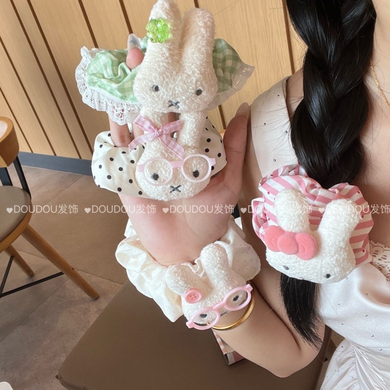 New Miffy Cute Hair Tie Large  - Model Kit For Girls ulasan dan harga