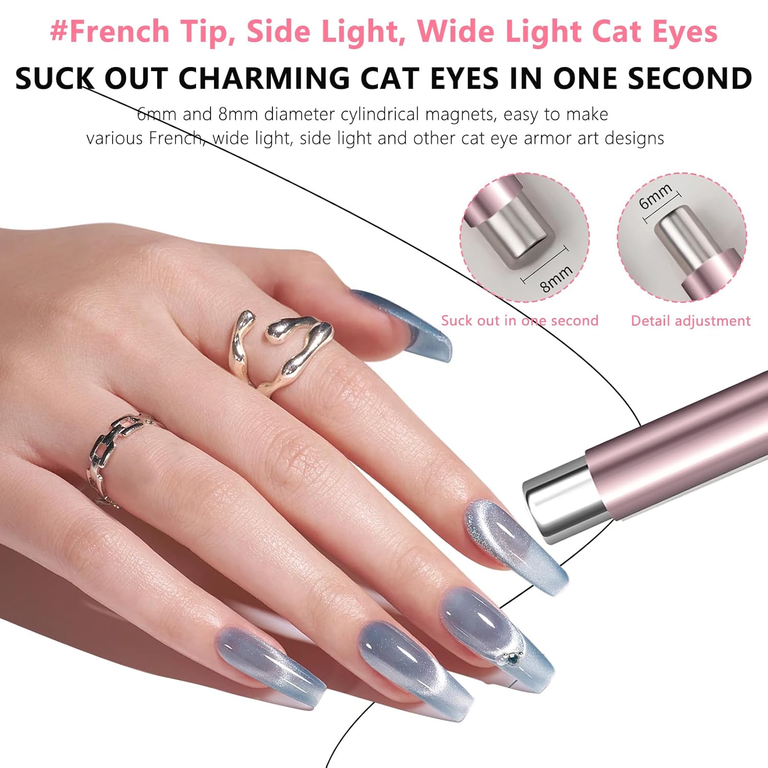 Cat Eye Magnetic Ball With Nai - Sanding Stick Set ulasan dan harga