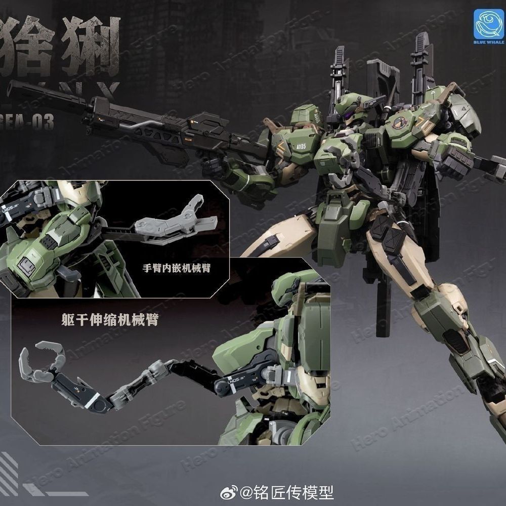 NEW MingjiangZhuan BLUE WHALE  - Model Kit Xà Nữ ulasan dan harga