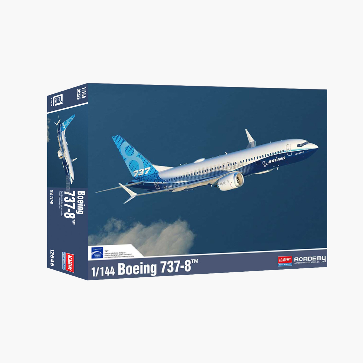 AC12646 ACADEMY 1/144 Boeing 7 - Model Kit Academy ulasan dan harga