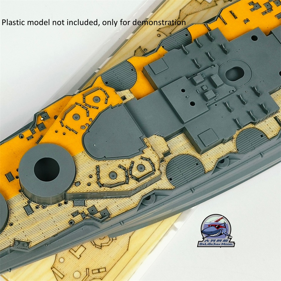1/350 Scale Wooden Deck Maskin - Model Kit U Boat ulasan dan harga