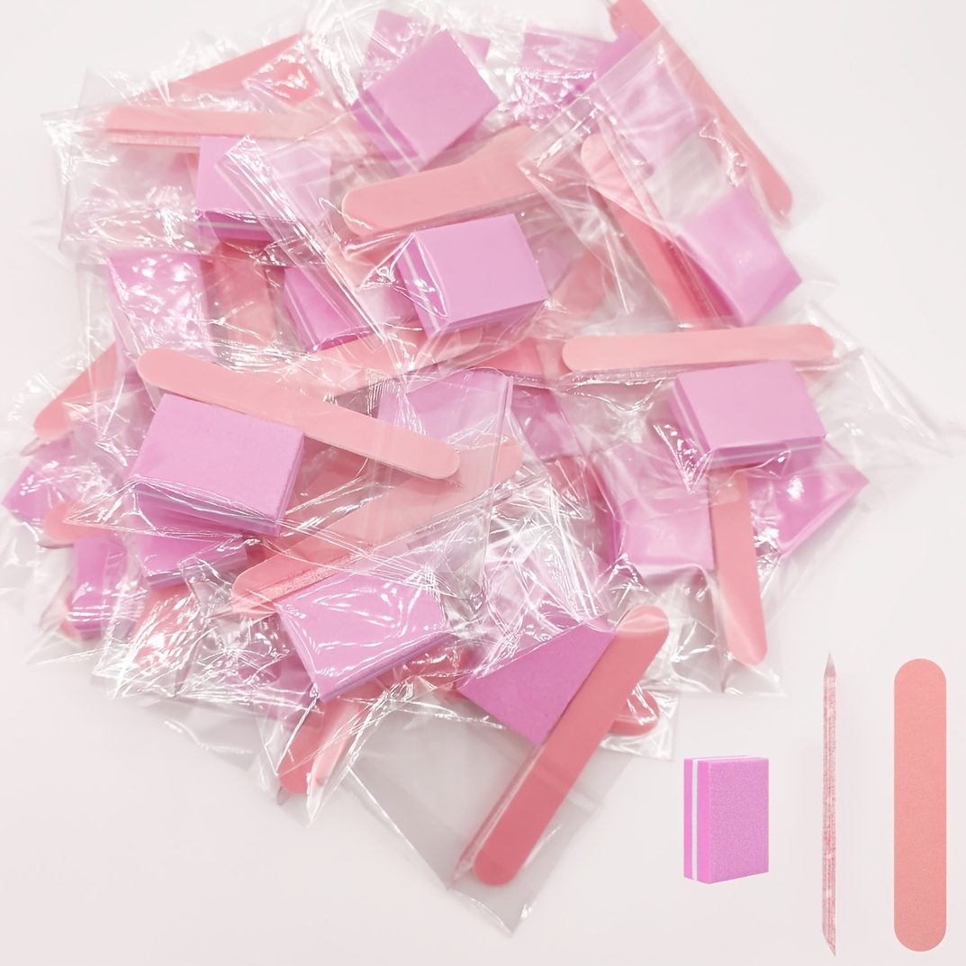 [30pcs Nail Art Kit Essentials - Sanding Stick Set ulasan dan harga