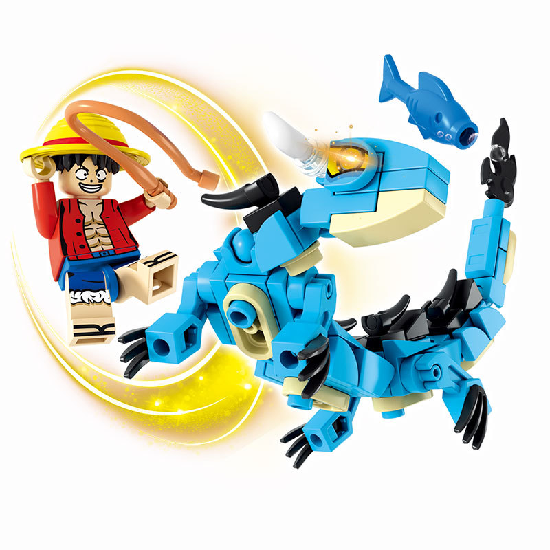 8in1 One Piece Building Blocks - Model Kit Ikaruga ulasan dan harga