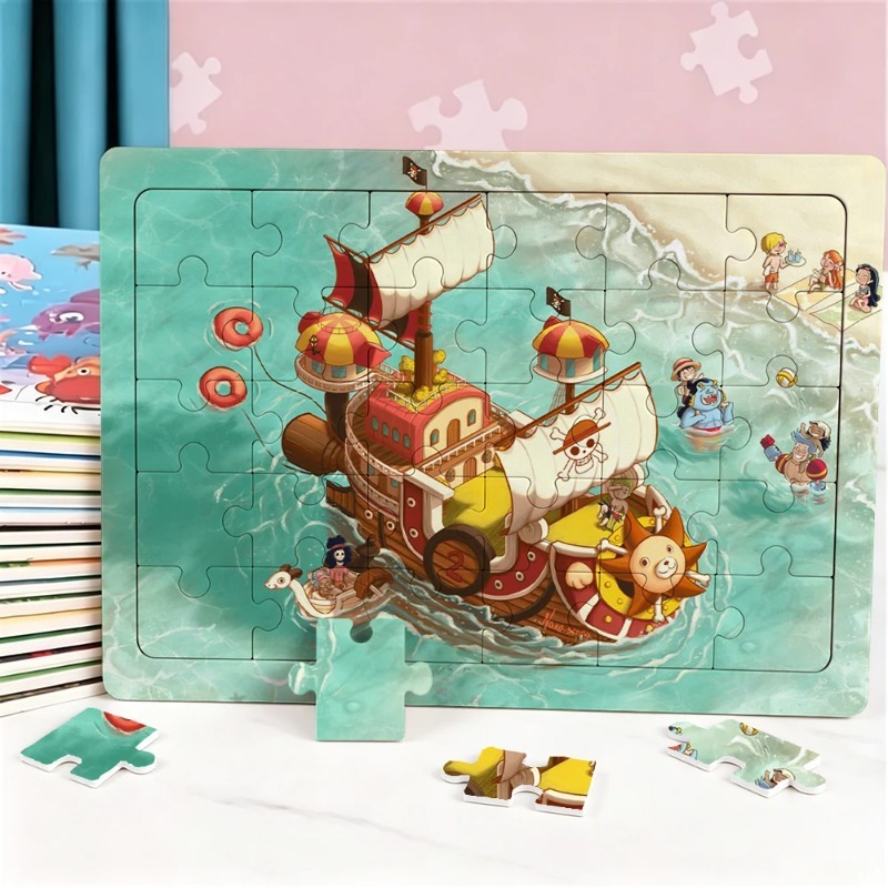 30pcs One Piece Puzzle Cartoon - Model Kit Gundam Bandai ulasan dan harga