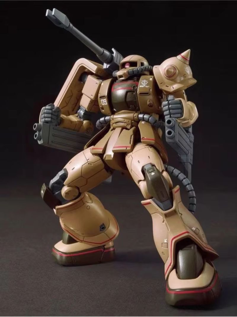 Hg 1/144 Gto Ms-06c-6/R6 Zaku  - Model Kit Barbatos ulasan dan harga