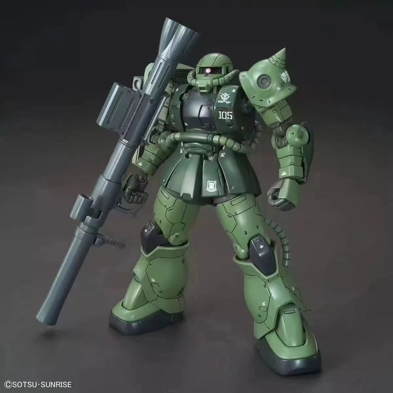 Hg 1/144 Gto Ms-06c-6/R6 Zaku  - Model Kit Barbatos ulasan dan harga