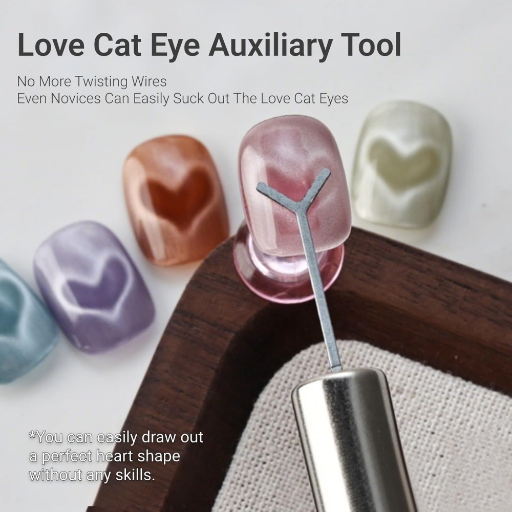 1/2/3/4pcs Y-Shaped Heart Cat  - Sanding Stick Set ulasan dan harga