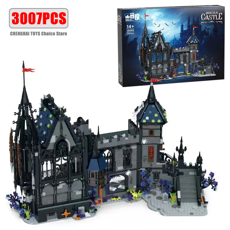 3007PCS Creative Expert Dracul - Model Kit Expert ulasan dan harga