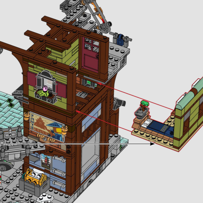 Robot Repair Factory Building  - Model Kit Robot ulasan dan harga