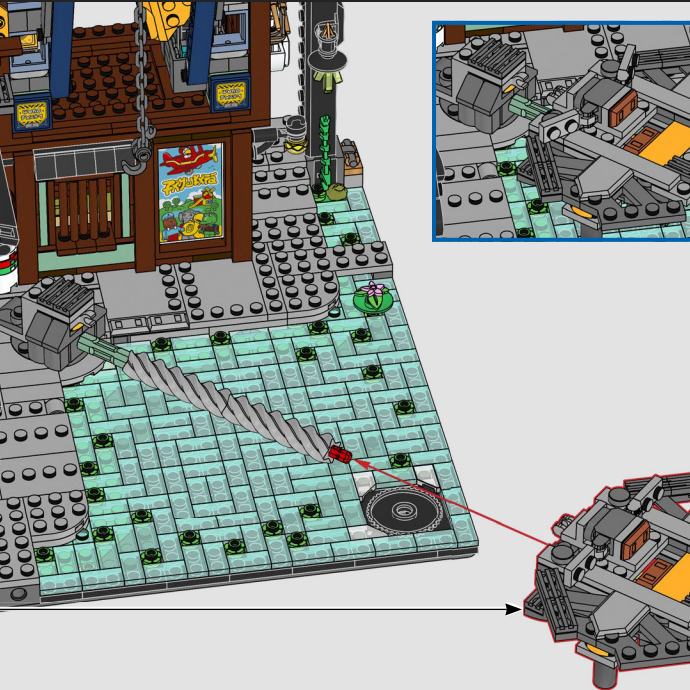 Robot Repair Factory Building  - Model Kit Robot ulasan dan harga