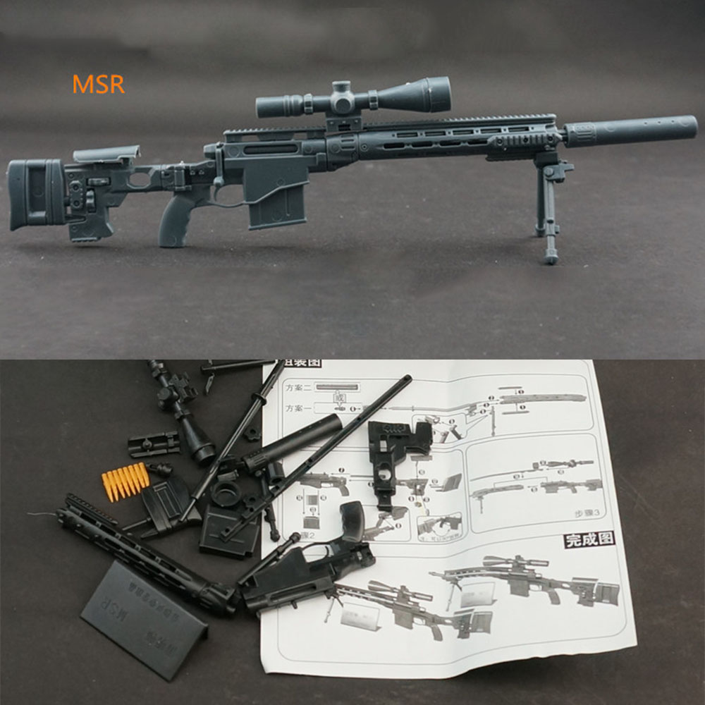 1/6 Scale Remington MSR Modula - Model Kit Weapons ulasan dan harga
