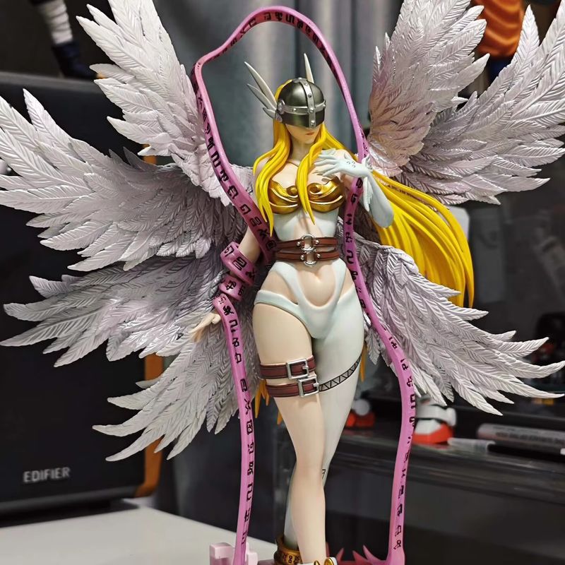 In-Stock Digimon Angewomon Fig - Model Kit Wargreymon ulasan dan harga