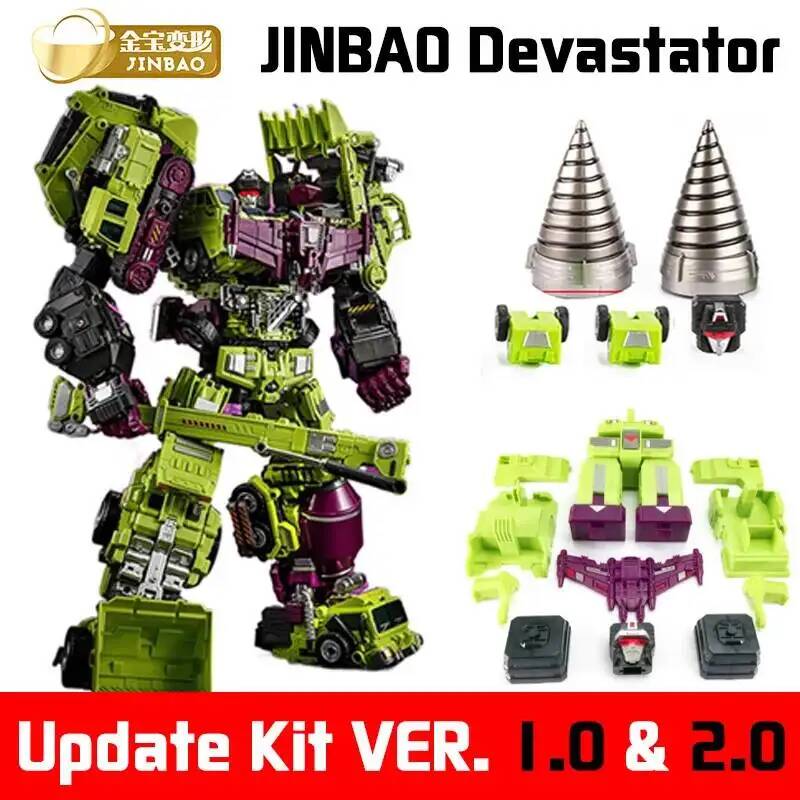 Jinbao Devastator Update Kit P - Model Kit Robot ulasan dan harga