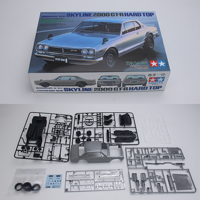 TAMIYA Plastic model kit 24194 - Model Kit Nissan Skyline ulasan dan harga